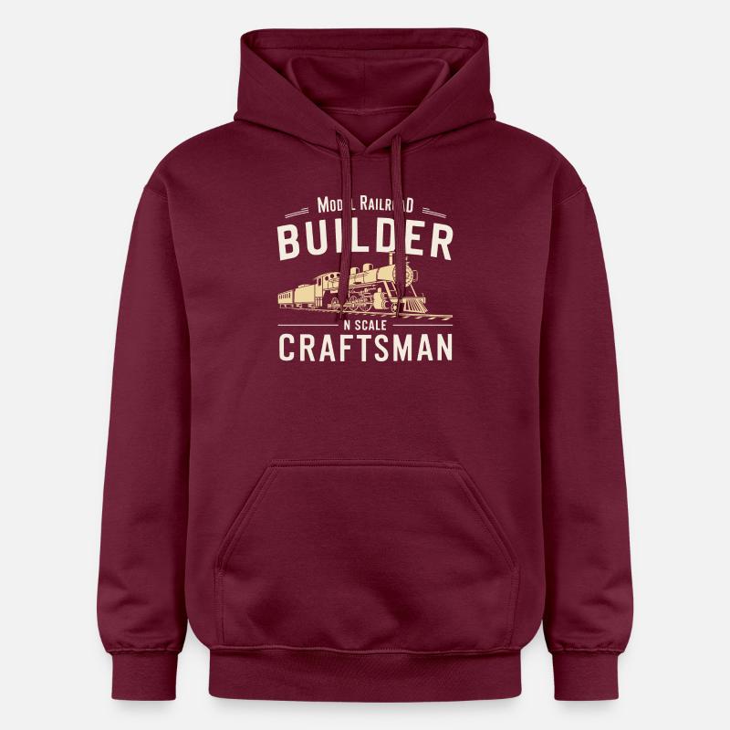 Précision dans le modélisme - Sweat à capuche Softstyle® Gildan Unisexe - maroon