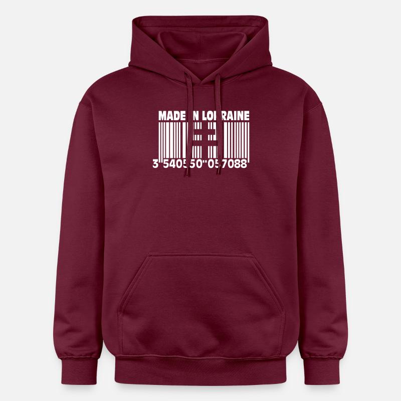Made in Lorraine II - Sweat à capuche Softstyle® Gildan Unisexe - maroon
