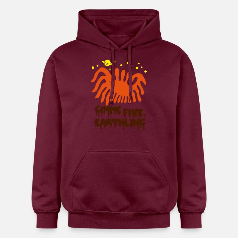 Gimme Five - Sweat à capuche Softstyle® Gildan Unisexe - maroon