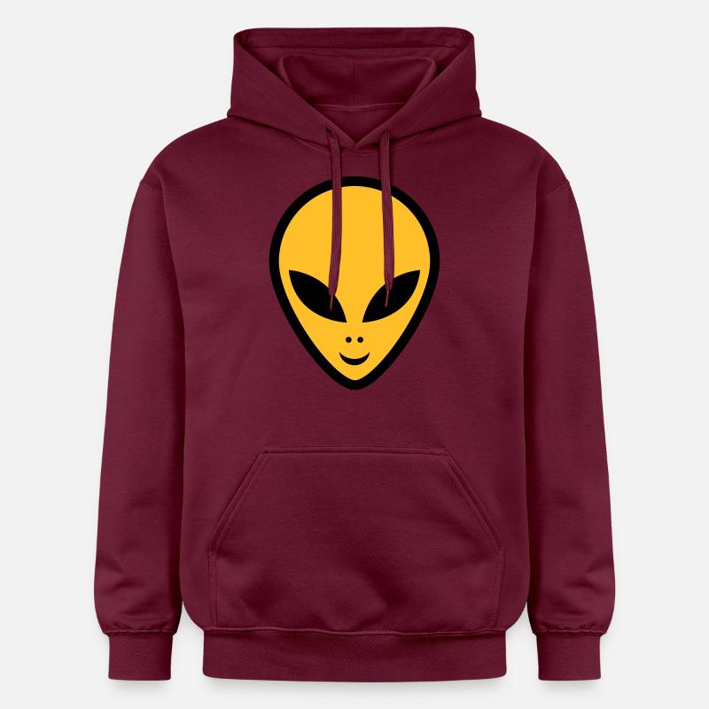 extraterrestre - Sweat à capuche Softstyle® Gildan Unisexe - maroon