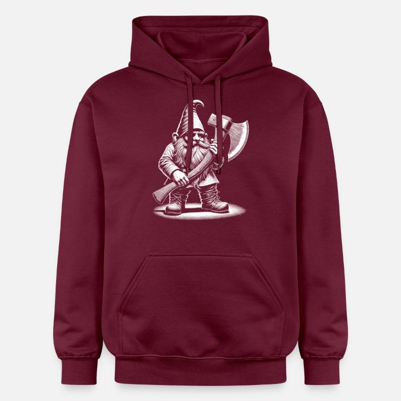 Bûcheron - Sweat à capuche Softstyle® Gildan Unisexe - maroon