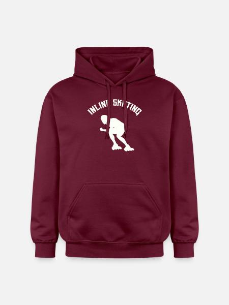 Roller - Sweat à capuche Softstyle® Gildan Unisexe - maroon