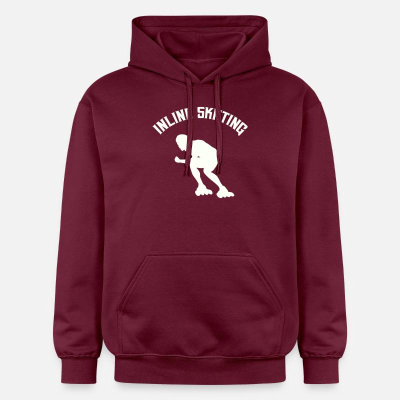 Roller - Sweat à capuche Softstyle® Gildan Unisexe - maroon