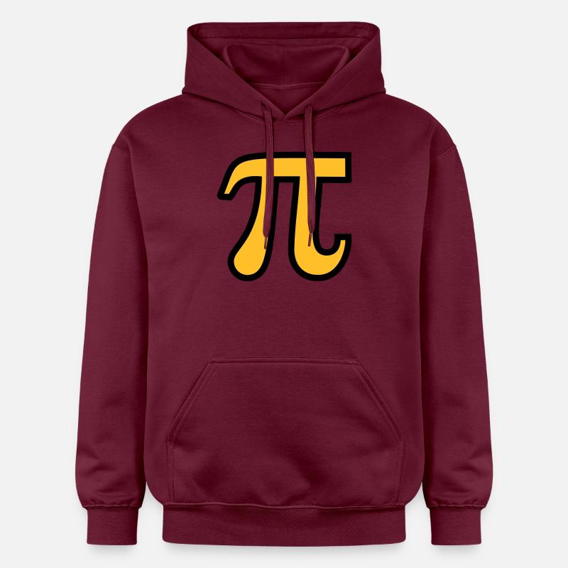 Pi - Sweat à capuche Softstyle® Gildan Unisexe - maroon