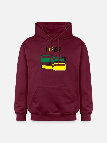 I love 69 - Gildan Unisex Softstyle® Midweight Hoodie - maroon