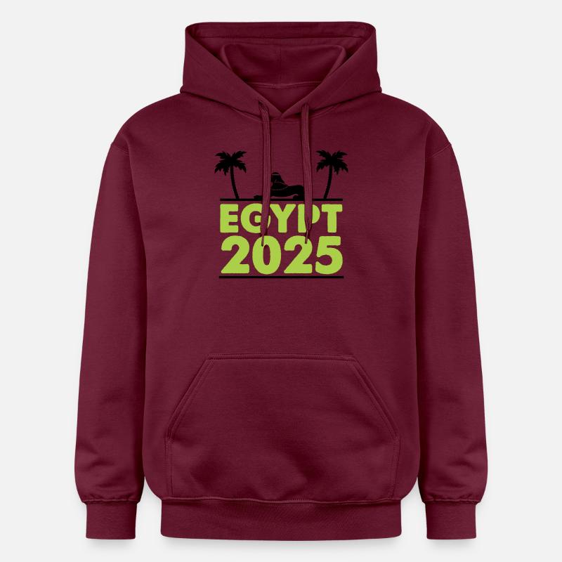 Égypte 2025 - Sweat à capuche Softstyle® Gildan Unisexe - maroon