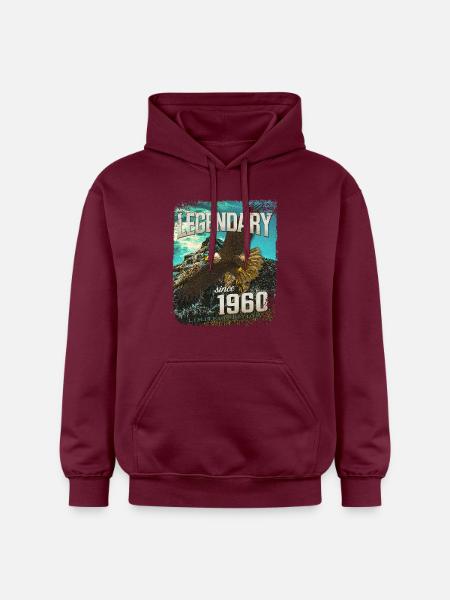 Legendary since 1960 - Gildan Unisex Softstyle® Midweight Hoodie - maroon