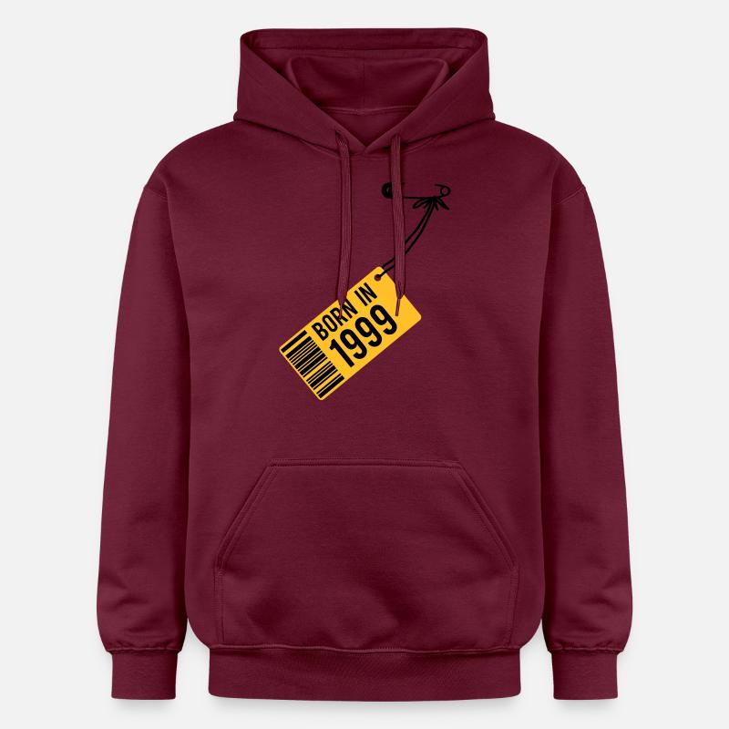 born in 1999 (fr) - Sweat à capuche Softstyle® Gildan Unisexe - maroon