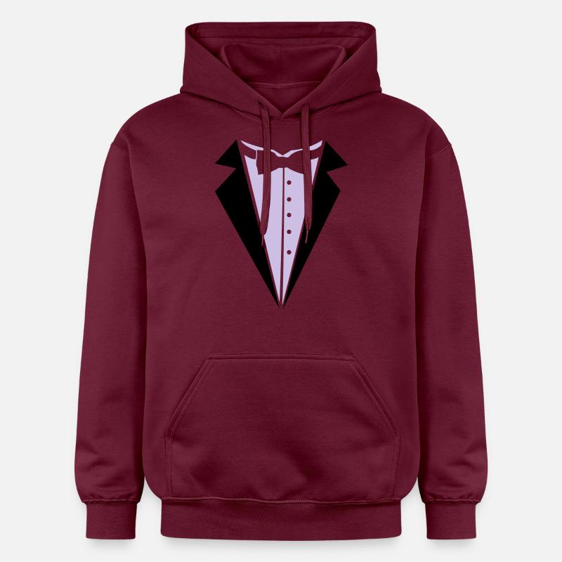 Jeune marié - Sweat à capuche Softstyle® Gildan Unisexe - maroon