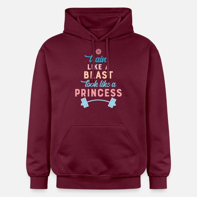 Remise en forme - Sweat à capuche Softstyle® Gildan Unisexe - maroon