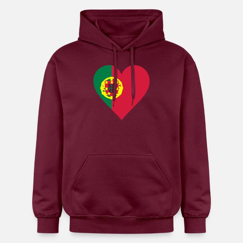 Portugal - Sweat à capuche Softstyle® Gildan Unisexe - maroon
