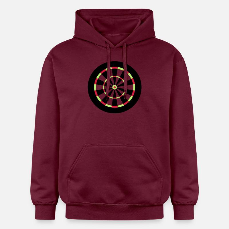 fléchettes - Sweat à capuche Softstyle® Gildan Unisexe - maroon