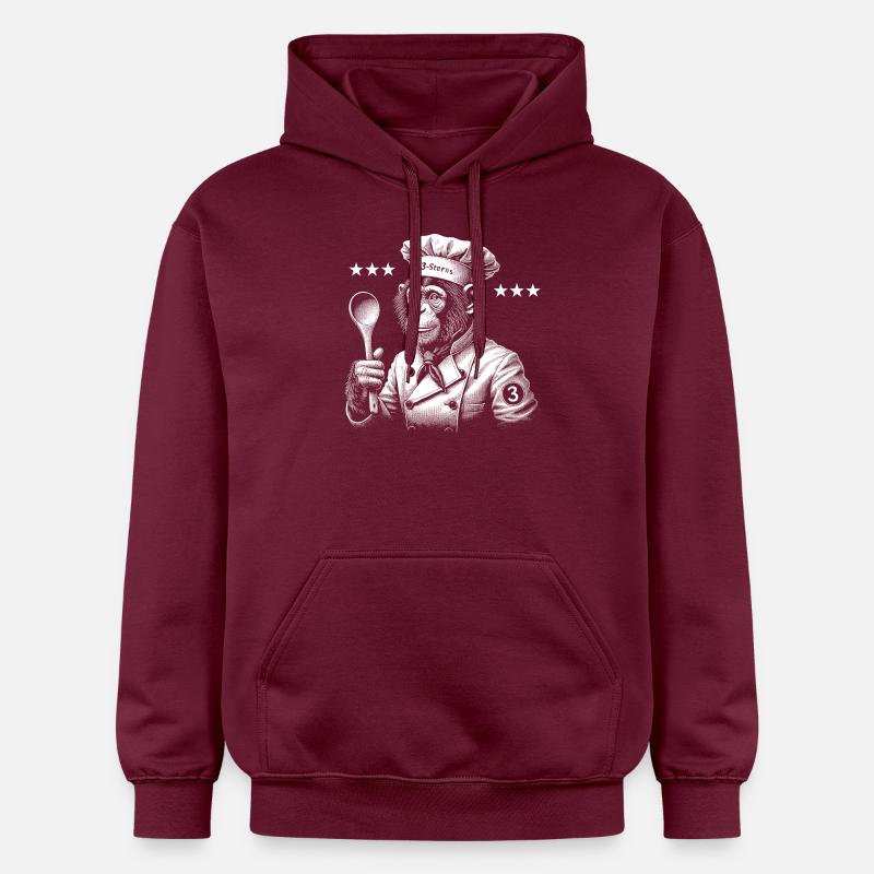 Cuire - Sweat à capuche Softstyle® Gildan Unisexe - maroon