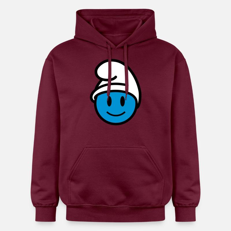 Icône de bas 3c - Sweat à capuche Softstyle® Gildan Unisexe - maroon