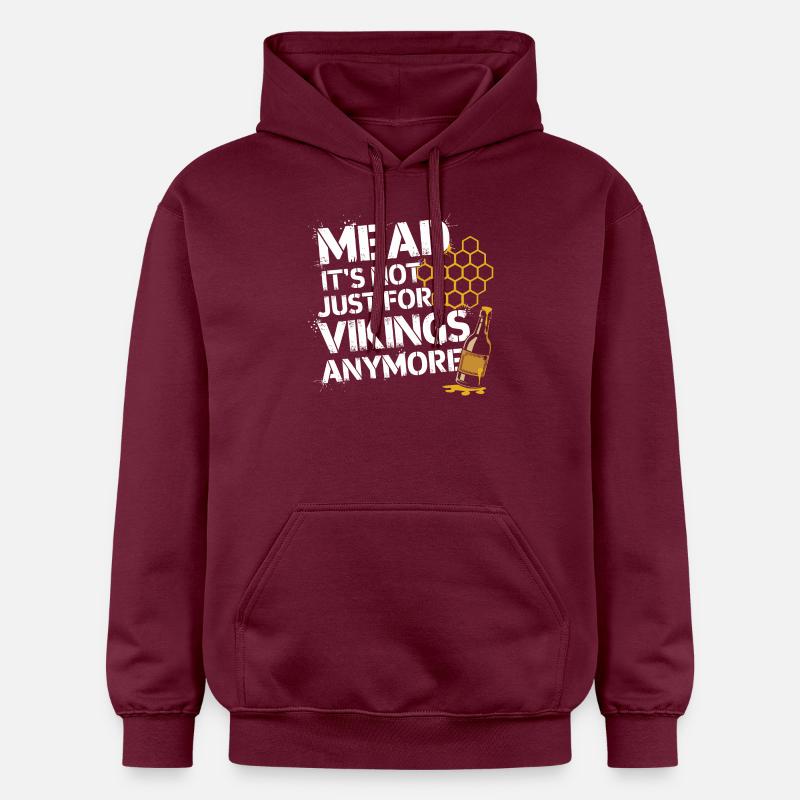 Hydromel – Une boisson chargée d’histoire - Sweat à capuche Softstyle® Gildan Unisexe - maroon