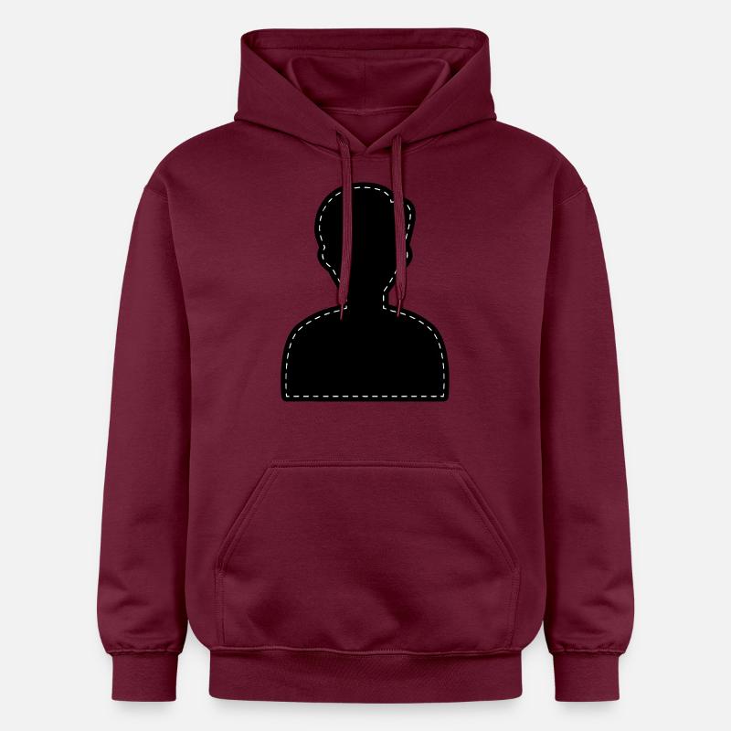 Icône compte Avatar - Sweat à capuche Softstyle® Gildan Unisexe - maroon