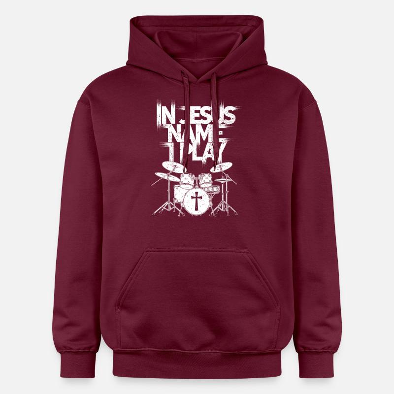 Dynamique dans le culte - Sweat à capuche Softstyle® Gildan Unisexe - maroon