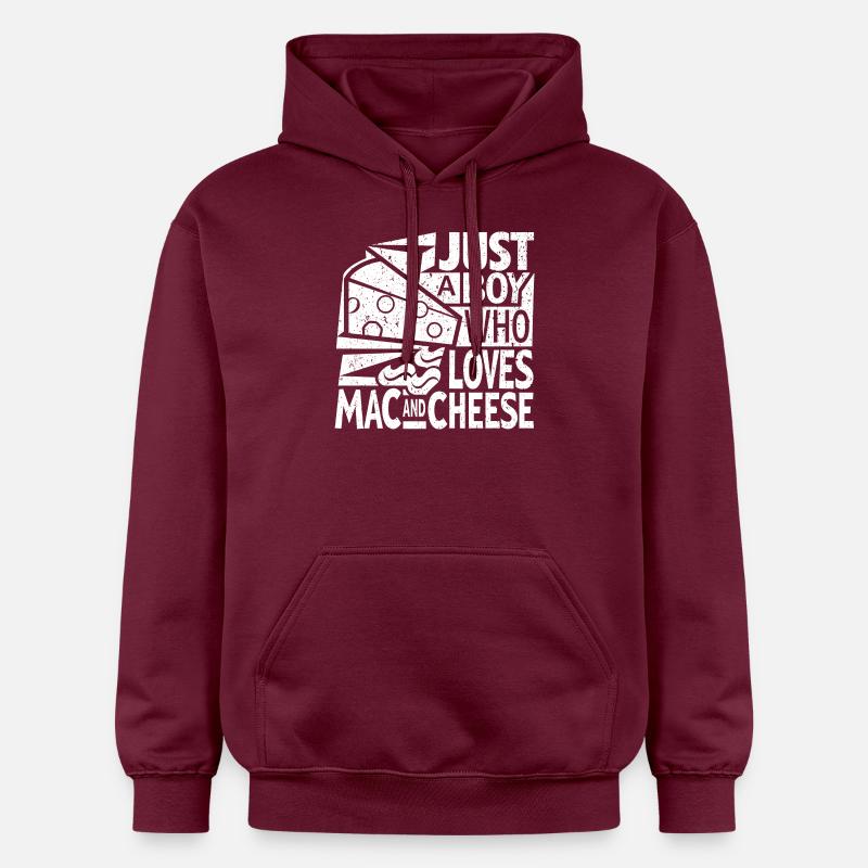 L’amour pur du fromage - Sweat à capuche Softstyle® Gildan Unisexe - maroon