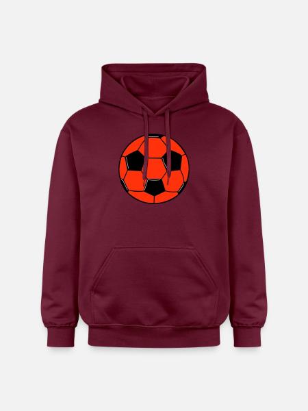 Fußball - Gildan Unisex Softstyle® Midweight Hoodie - Maroon