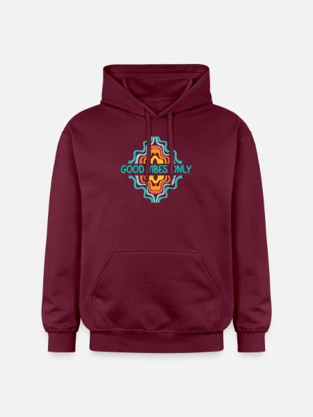 nur gute Laune - Gildan Unisex Softstyle® Midweight Hoodie - Maroon