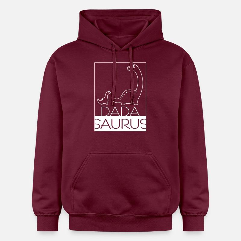 dadasaurus - Sweat à capuche Softstyle® Gildan Unisexe - maroon