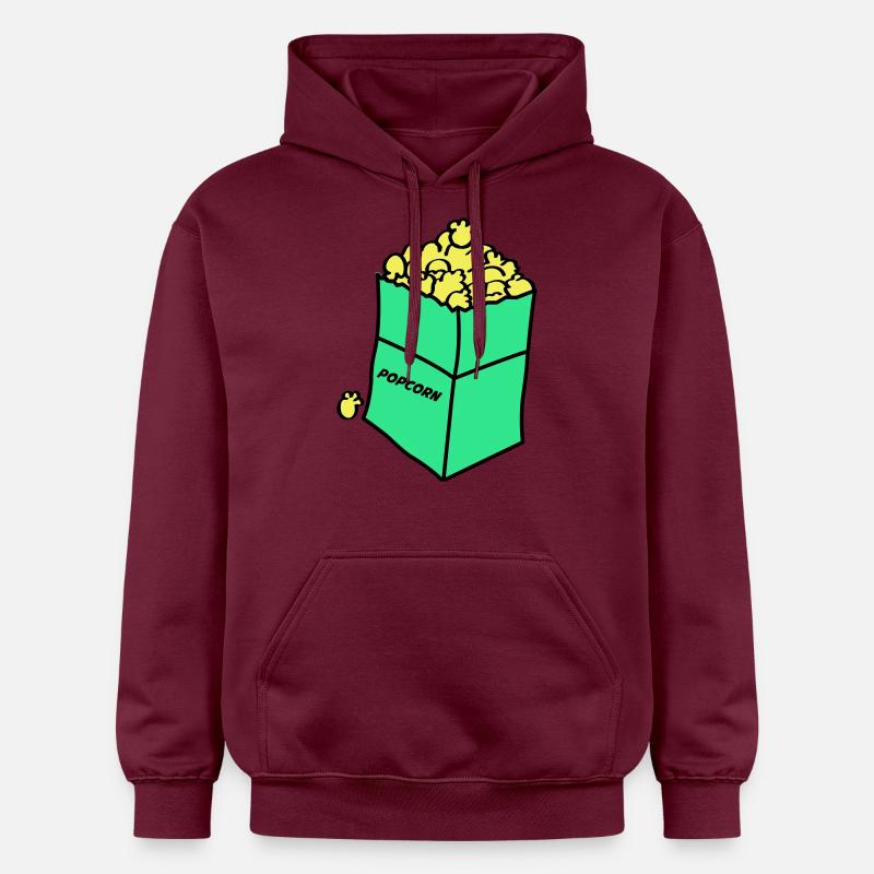 Maïs soufflé 02 - Sweat à capuche Softstyle® Gildan Unisexe - maroon