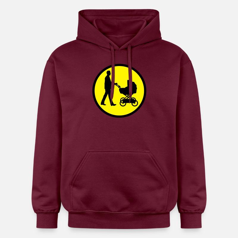 buggy_man_022013_a_2c - Sweat à capuche Softstyle® Gildan Unisexe - maroon