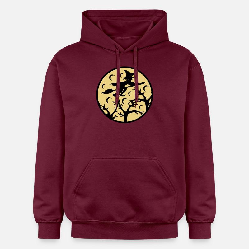 Witch Moon - Sweat à capuche Softstyle® Gildan Unisexe - maroon