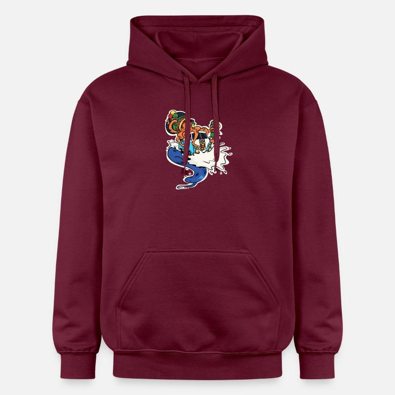 Tropical Vibes - Sweat à capuche Softstyle® Gildan Unisexe - maroon