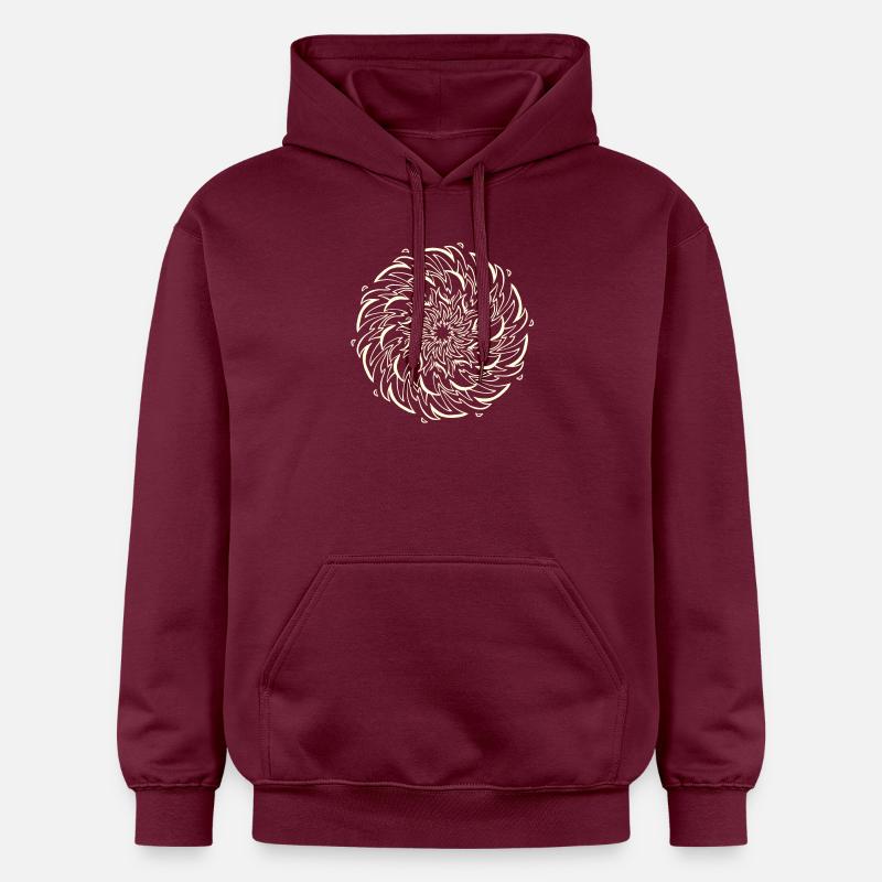 Une fleur de soleil - Sweat à capuche Softstyle® Gildan Unisexe - maroon