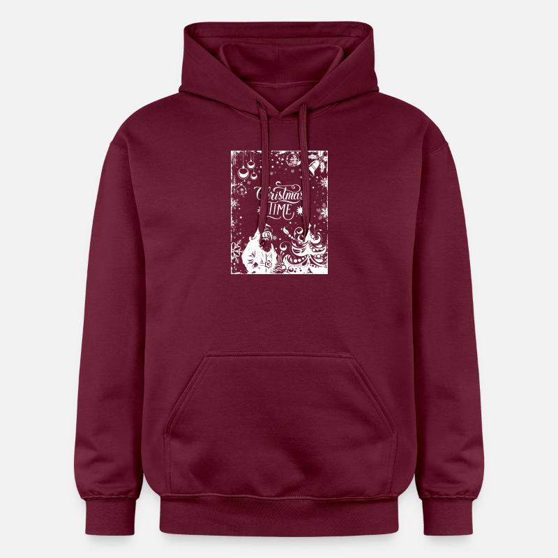 TEMPS DE CHRMS - Sweat à capuche Softstyle® Gildan Unisexe - maroon