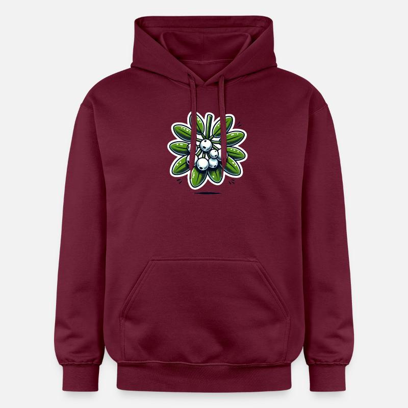 Gui - Sweat à capuche Softstyle® Gildan Unisexe - maroon