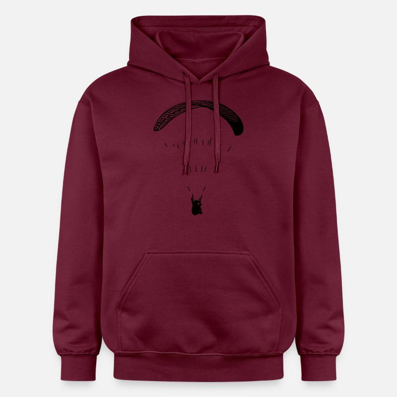 Paraglider - Sweat à capuche Softstyle® Gildan Unisexe - maroon