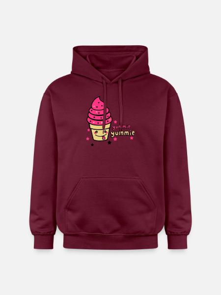 yummie yummie - Gildan Unisex Softstyle® Midweight Hoodie - maroon