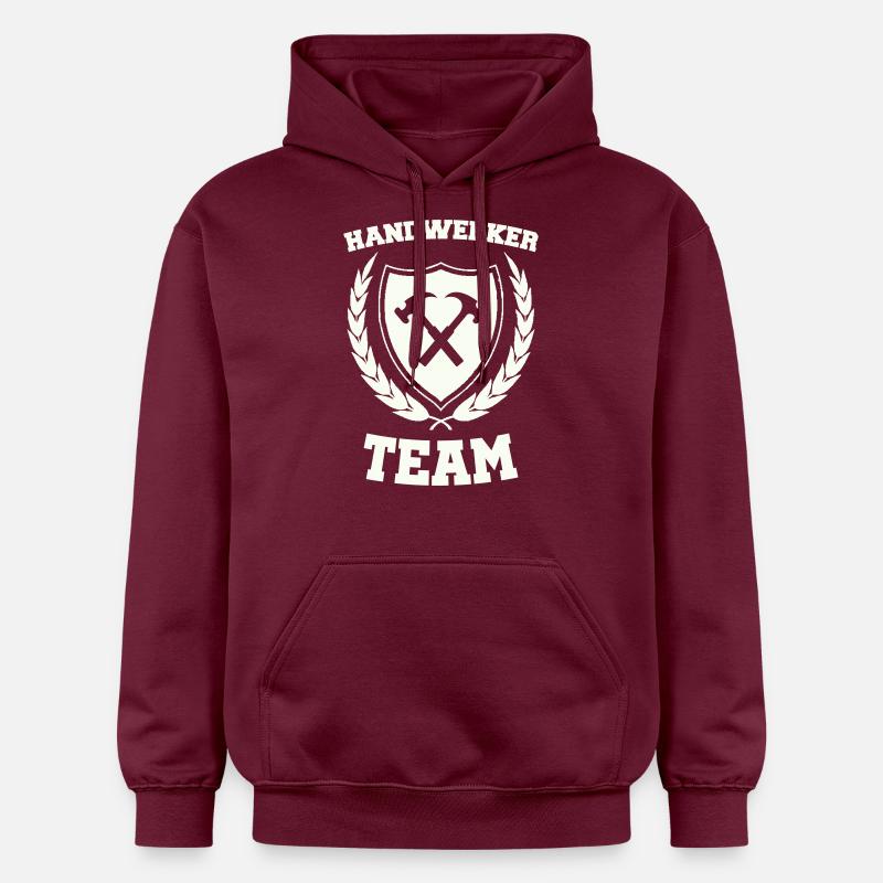 Équipe d’artisans - Sweat à capuche Softstyle® Gildan Unisexe - maroon