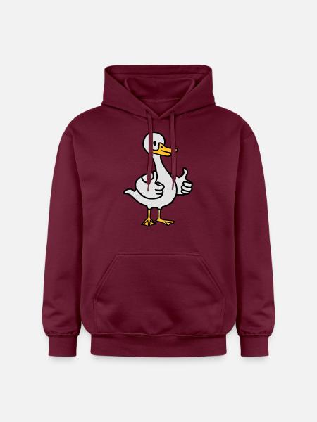 Gans - Gildan Unisex Softstyle® Midweight Hoodie - Maroon