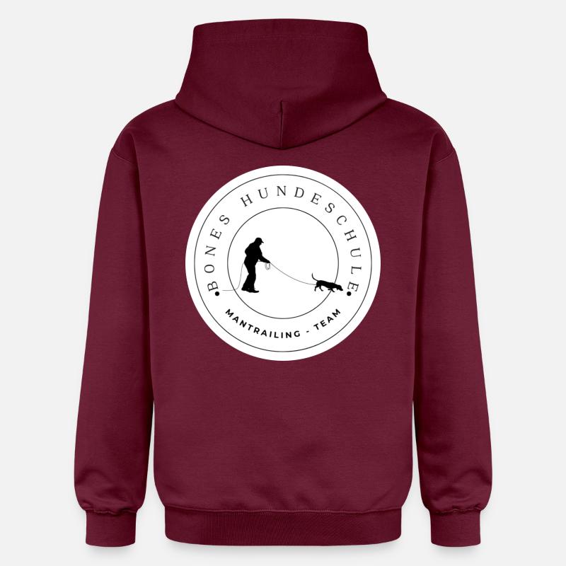 Mantrailing Team - Gildan Unisex Softstyle® Midweight Hoodie - Maroon