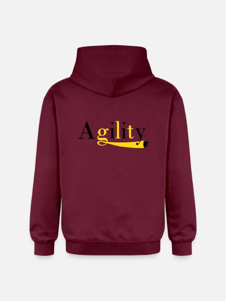 Agility tunnel - Gildan Unisex Softstyle® Midweight Hoodie - maroon