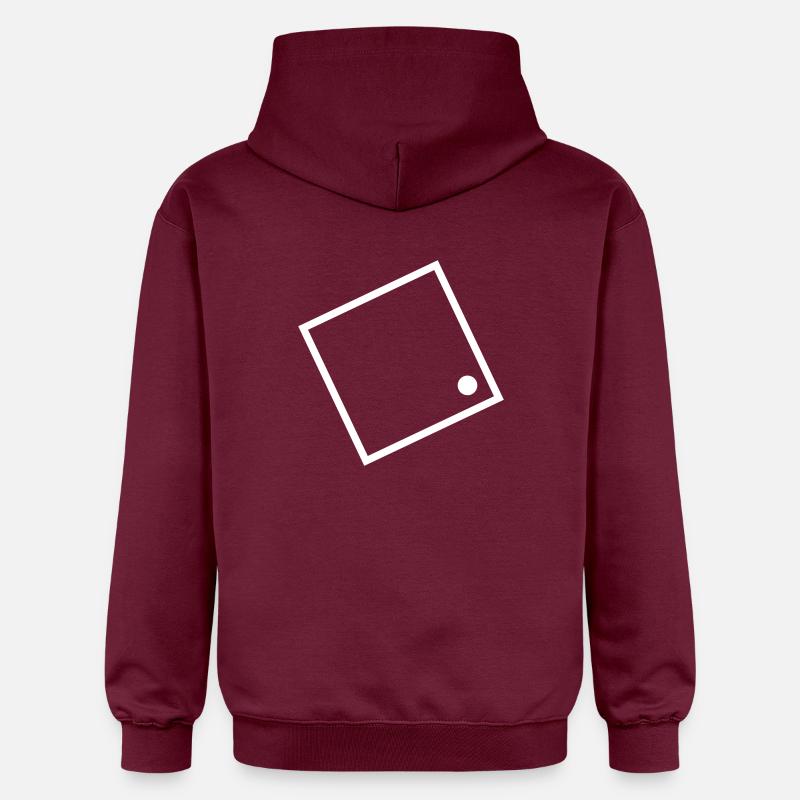 Projekt Ü Logo - Gildan Unisex Softstyle® Midweight Hoodie - Maroon