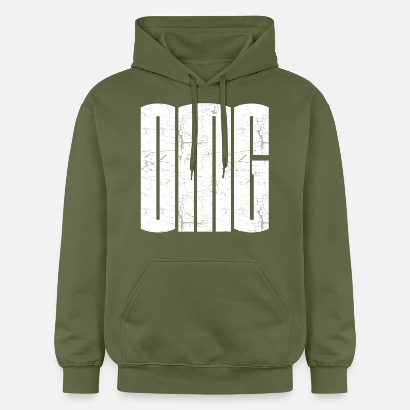 OMG oh mon dieu ! - Sweat à capuche Softstyle® Gildan Unisexe - vert militaire