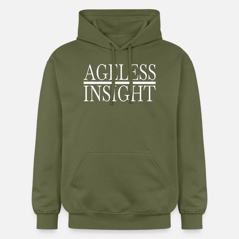 Sagesse présente Traditions Vie Sagesse - Sweat à capuche Softstyle® Gildan Unisexe - vert militaire