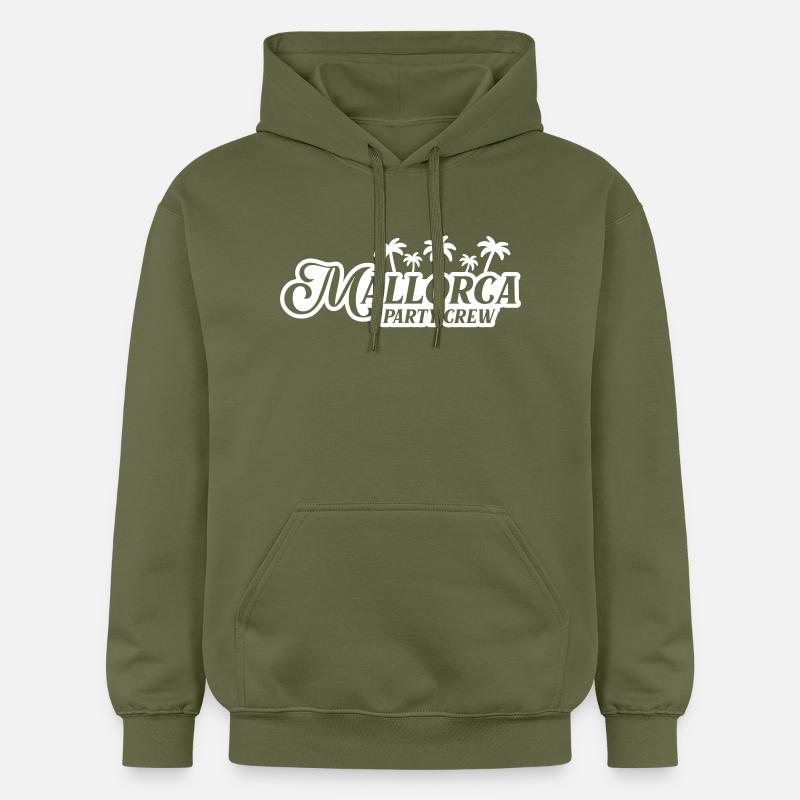 Mallorca Party Crew - Sweat à capuche Softstyle® Gildan Unisexe - vert militaire