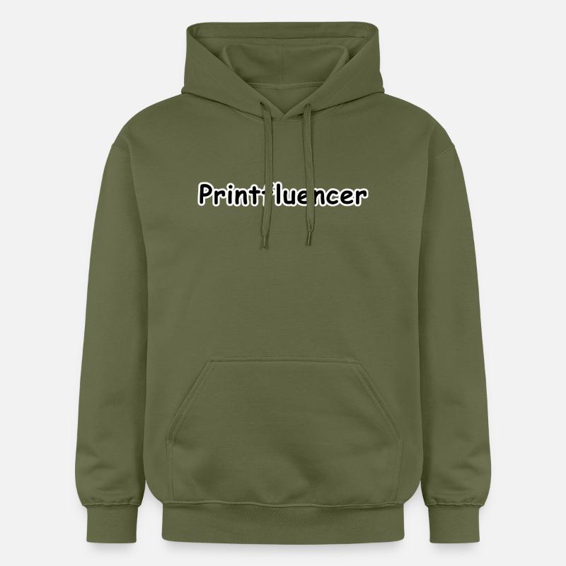 printfluencer 01 - Sweat à capuche Softstyle® Gildan Unisexe - vert militaire