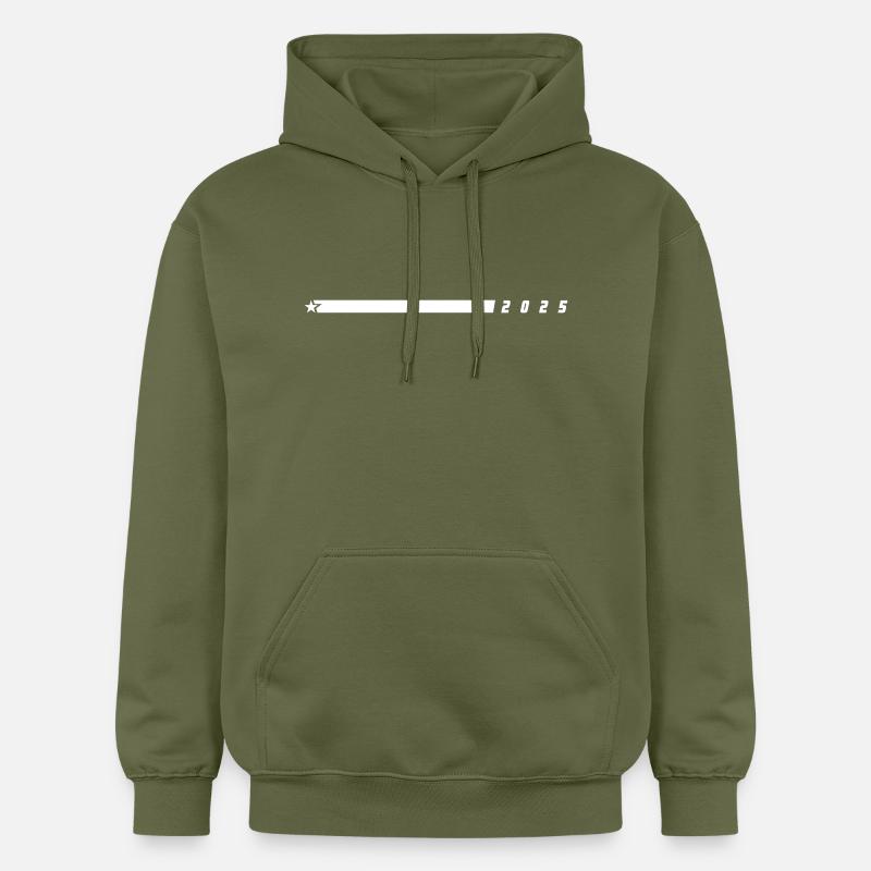 Ligne 2025 - Sweat à capuche Softstyle® Gildan Unisexe - vert militaire