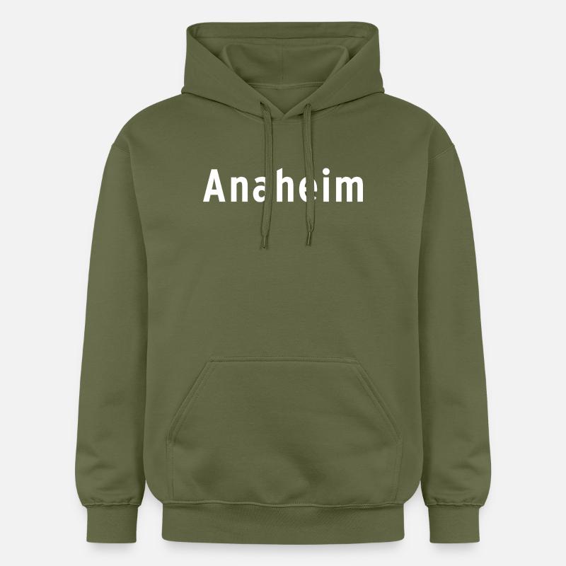 Anaheim - Sweat à capuche Softstyle® Gildan Unisexe - vert militaire