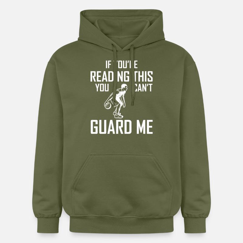 Basket-ball - Sweat à capuche Softstyle® Gildan Unisexe - vert militaire