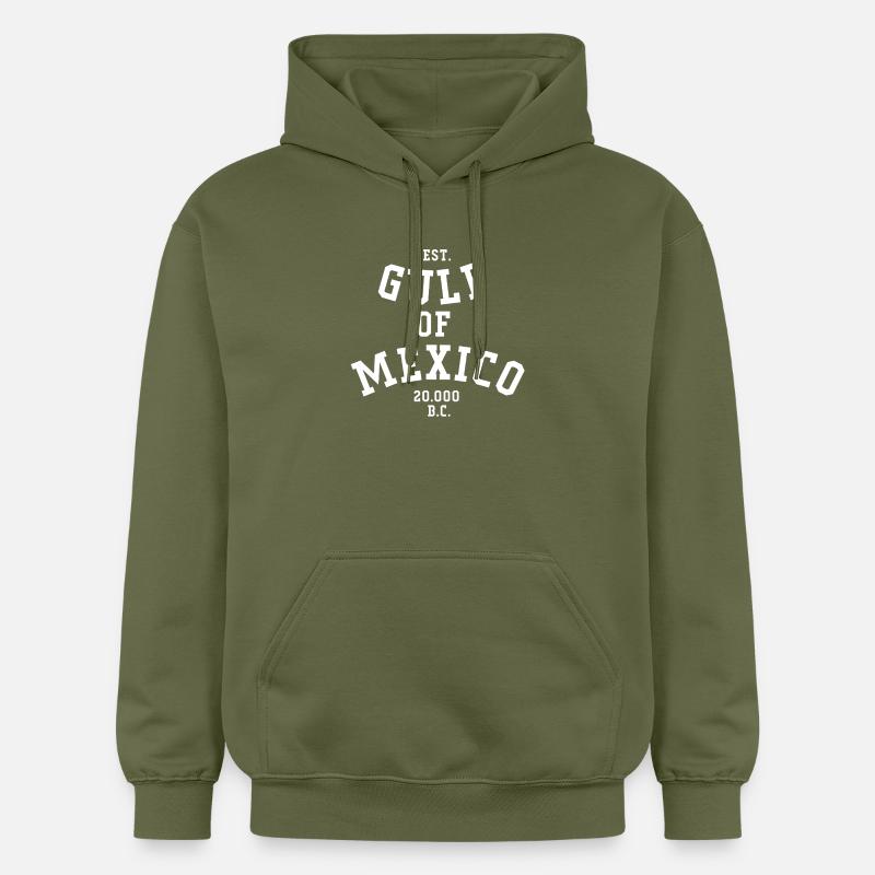 GOLFE DU MEXIQUE - Sweat à capuche Softstyle® Gildan Unisexe - vert militaire