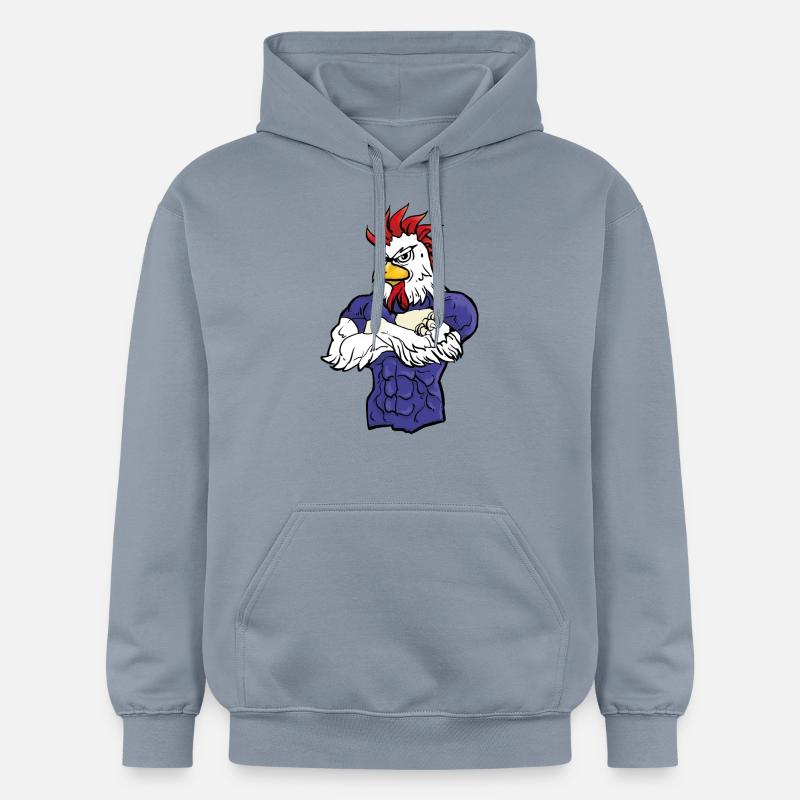 l'Equipe - Sweat à capuche Softstyle® Gildan Unisexe - bleu