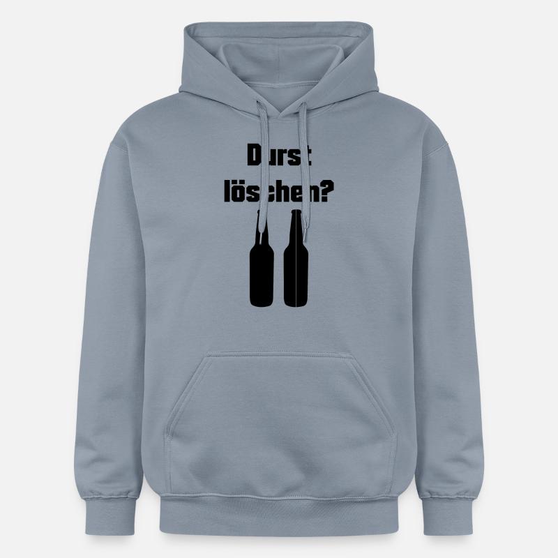 Conception de trempe de soif - Sweat à capuche Softstyle® Gildan Unisexe - bleu