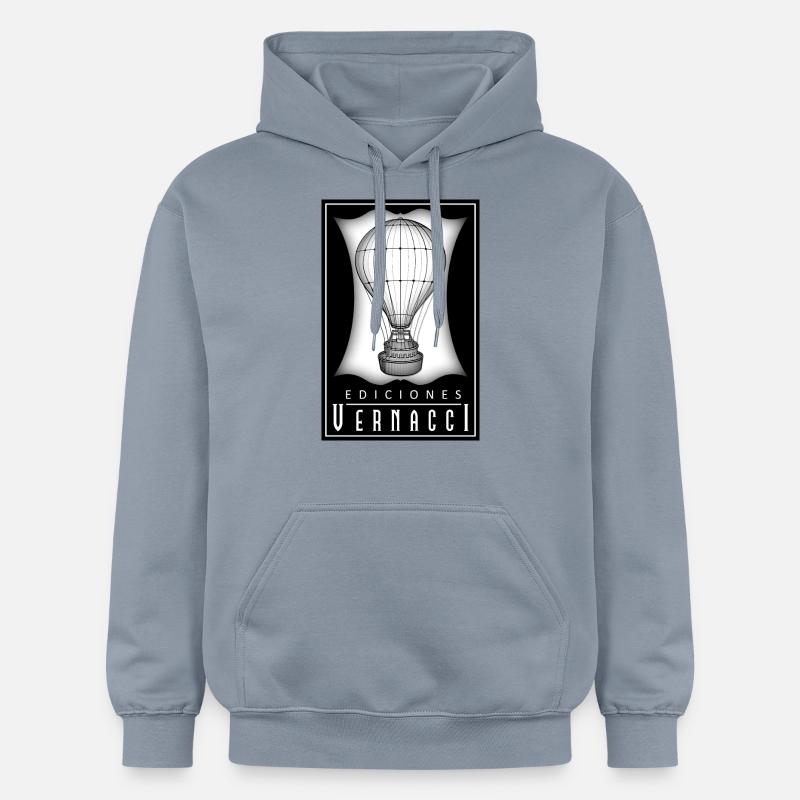 Vernacci édition logo - Sweat à capuche Softstyle® Gildan Unisexe - bleu